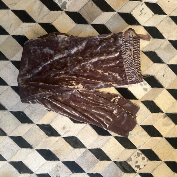 2/$20 TOPSHOP PL CRUSHED VELVET LEGGINGS - Picture 4 of 5